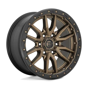 Fuel – D681 REBEL – Bronze – 16″x8″ 1mm – All weather Wheels – D68116808445